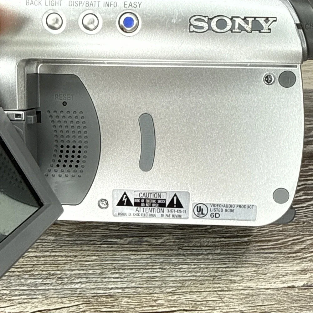 Sony Handycam DCR-HC26 Digital Video Camera Rec. 20X Zoom Untested No Battery